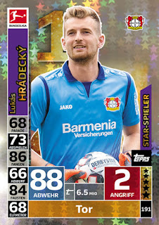 Match Attax Bundesliga 2018-2019 Bayer 04 Leverkusen