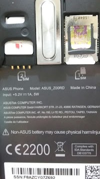 Recovery Asus Z00RD