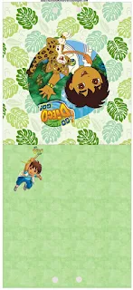 Go Diego Go, Free Printable for Lollipops.