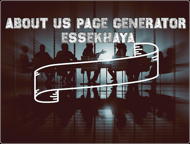 About Us Page Generator: Unleashing the Power of Personal Branding