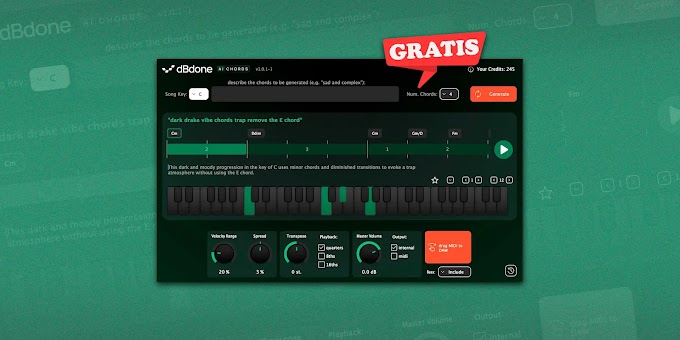 AI Chords - dBdone | nuevo Plugin VST Descarga Gratis