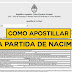 📝 Como APOSTILLAR y LEGALIZAR PARTIDA de NACIMIENTO HAYA 📝Apostillar partida de nacimiento Argentina