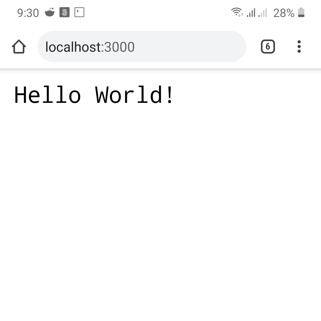 NodeJS on Android