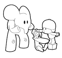 Pocoyo Coloring Pages