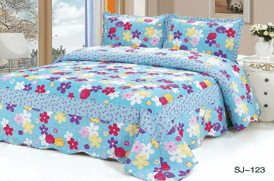 Cadar Printed Patchwork Bedsheet Cotton
