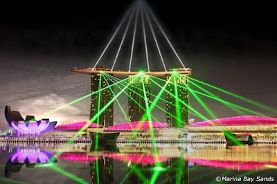 singapore marina bay light shows