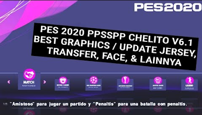 Texture Chelito v6.1 PES 2020 PPSSPP