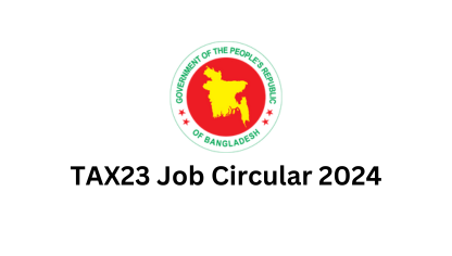 TAX23 Job Circular 2024