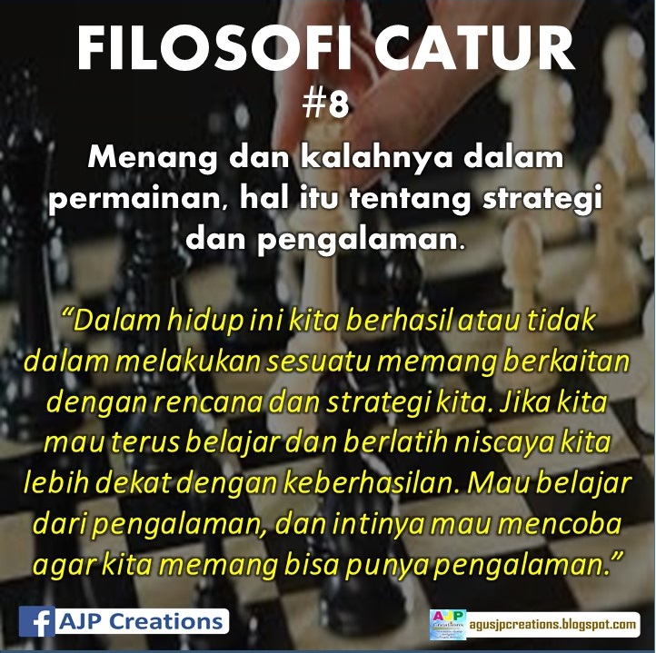 9 Kata-Kata Bijak Filosofi Catur  AJP Creations