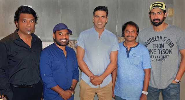  Rana Daggubati and Akshay kumar Poster Boyz