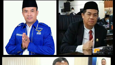 Agustian Syaputra Jabat Ketua Komisi I DPRD PALI ,H Kristian Ketua Komisi II Dan Iif Fitriansyah Ketua Komisi IlI DPRD Kabupaten PALI