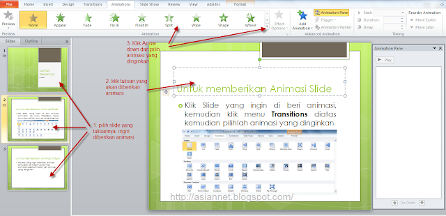 Cara Memberikan Animasi Dan Hyperlink Untuk Microsoft Power Point