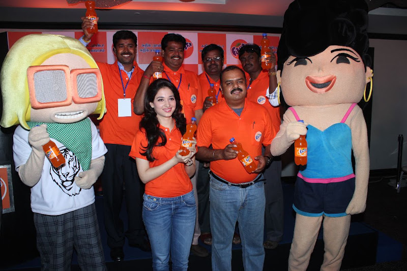 Tamanna at Winner of the Fanta Consumer Promotion Meet Stills hot images