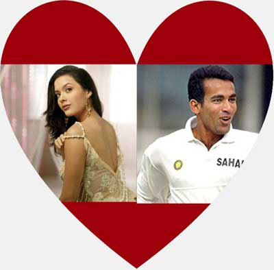 Zaheer Khan & Isha Sharvani