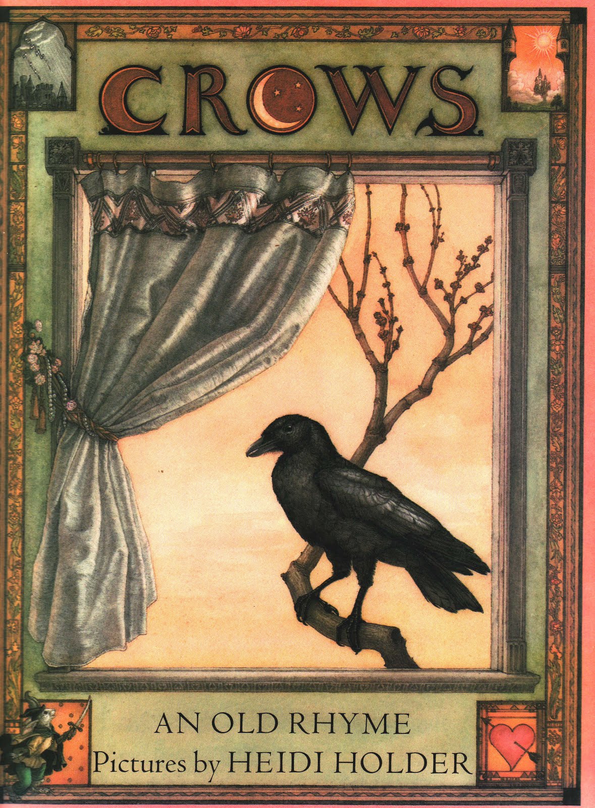 Vintage Kids Books My Kid Loves Crows