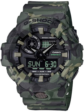 Casio G-Shock Analog-Digital Black Dial Men's Watch - GA-700CM-3ADR - Chaep Price