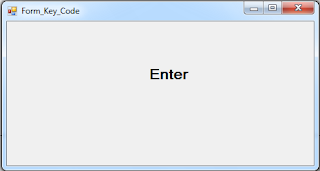 vbnet keycode enter