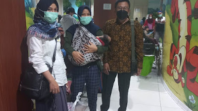 Lebih Dua Bulan di Jakarta, Begini Kondisi Bayi Tanpa Tempurung Kepala Asal Mempawah