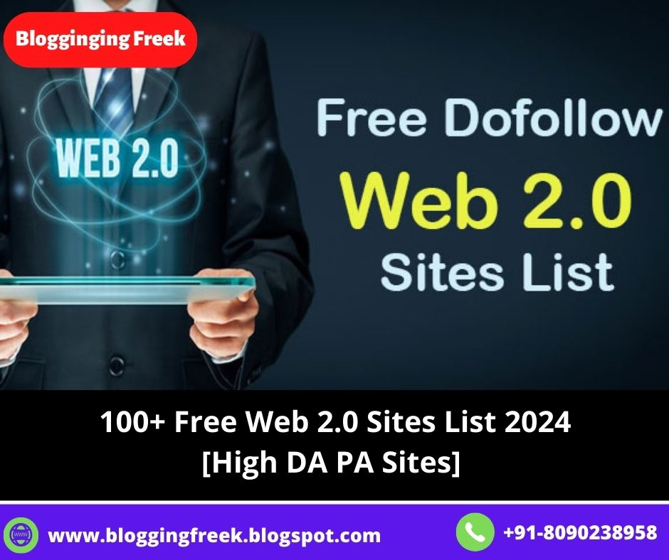 Free Web 2.0 Sites List