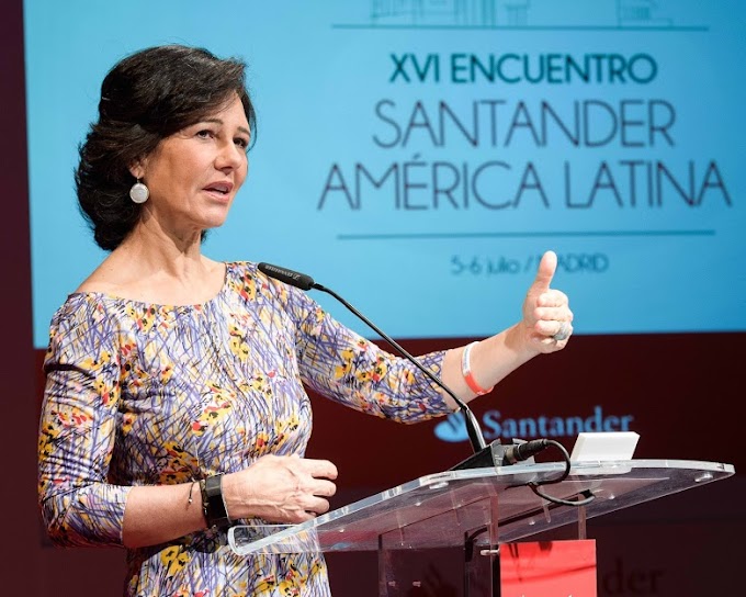 Economía///“Pase lo que pase”, Santander está firme en México: Botín
