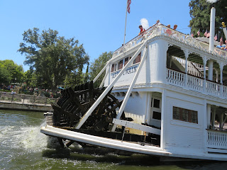 Mark Twain Riverboat From Tom Sawyer Island Disneyland