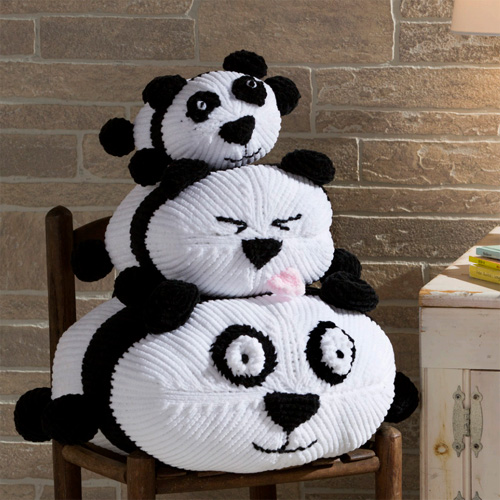 Panda Stack - Free Pattern