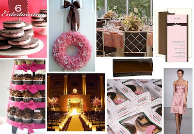 Pink Wedding Centerpieces on Event Ideas   Inspiration  Wedding Wednesday   Pink   Brown Wedding