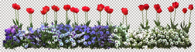 flower trees photoshop