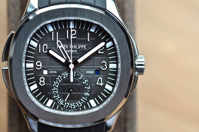 Patek Philippe Aquanaut Travel Time watch replica 5164/1A-001
