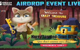 Crazy Treasure Airdrop of 500 $CTT Tokens Free