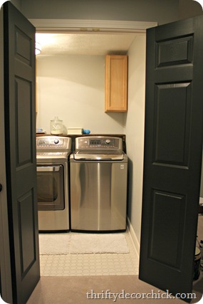 black interior doors