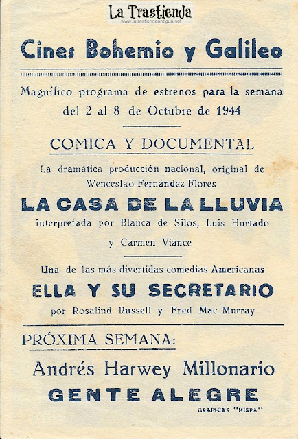 Ella y su Secretario - Programa de Cine - Rosalind Russell - Fred MacMurray