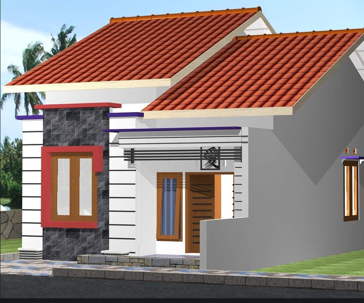 70 Model Rumah Minimalis Atap Spandek Terbaik Dan Terupdate