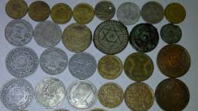 تاريخ أقدم العملات المغربية القديمة إلى عهد الدرهم