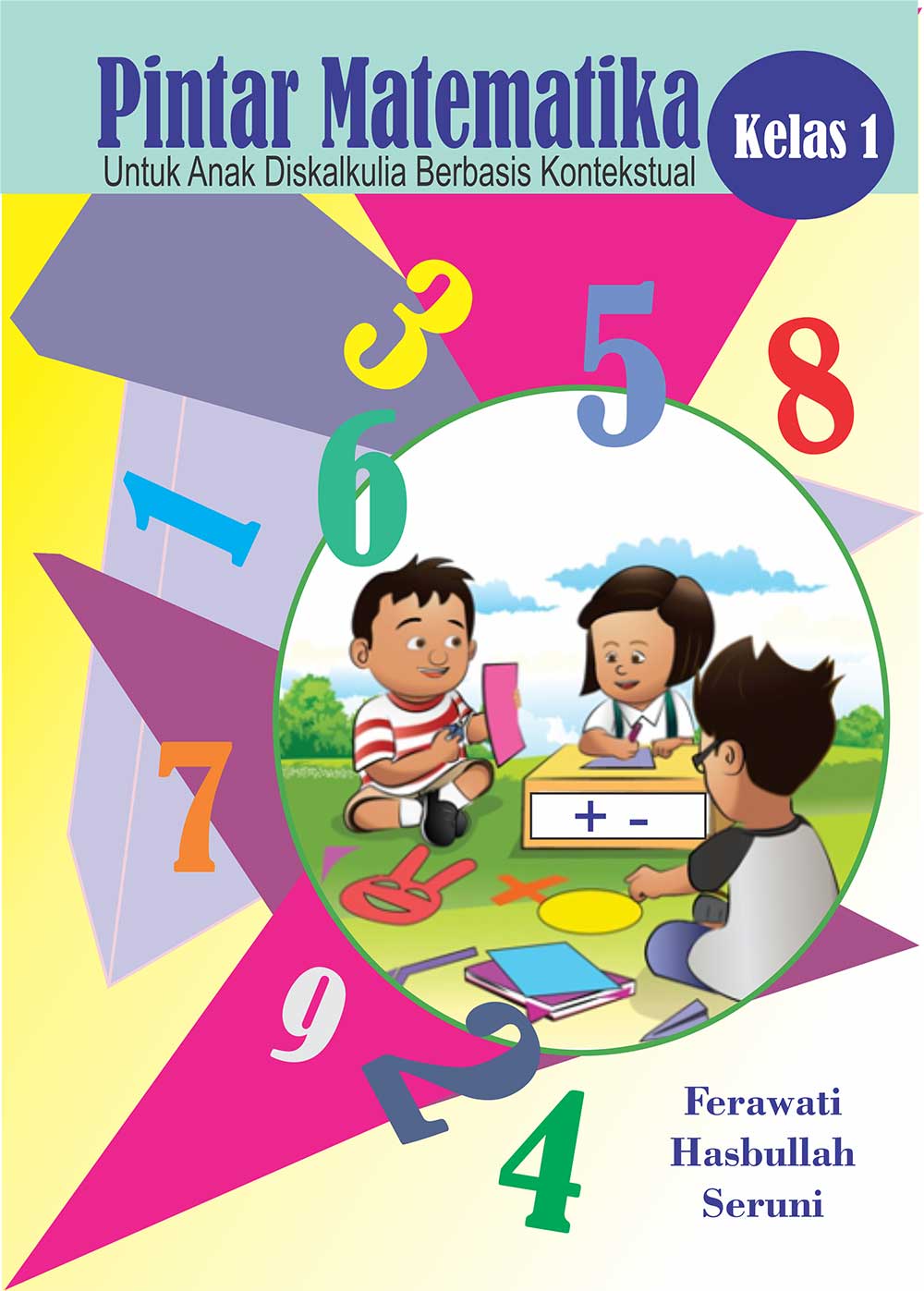 Desain Cover Buku Matematika Dunia Sosial