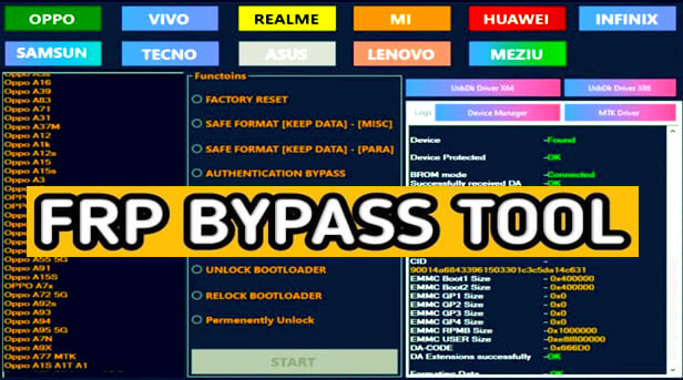 Android FRP Bypass Tool