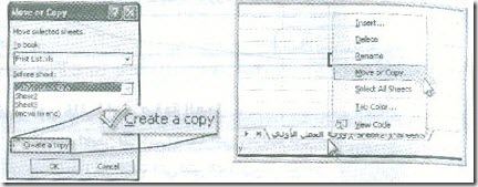 صفحة العمل Worksheet في إكسيل33-1