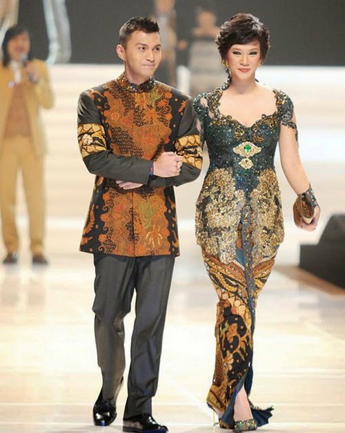 25 Inspirasi Kebaya Couple  Untuk Wedding Pesta gebeet com