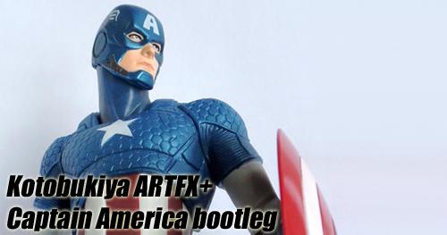 Bootleg Kotobukiya Captain America ARTFX+ szobor bemutató