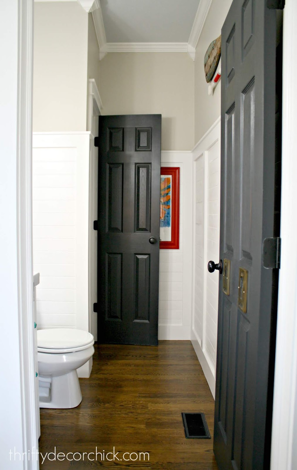 Why Painting Your Doors Black Br Is Always A Good Idea From Thrifty Decor Chick