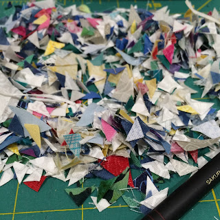 Tiny Fabric Scraps