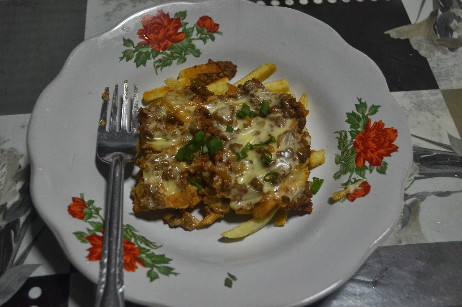 Merepek Makan Kerepek: Resepi: Chili Cheese Fries ala Carl 