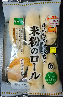 パスコ　ゆめちから小麦と米粉のロール(６個入)