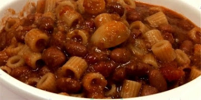 Pasta e fagioli.