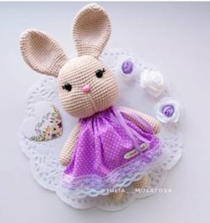 PATRON GRATIS CONEJA AMIGURUMI 38298