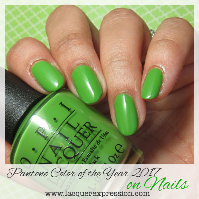 greenery pantone color of the year 2017 polish for nails and nail art 