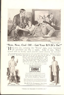 1915 BVD Underwear Advertisement National Geographic June 1915