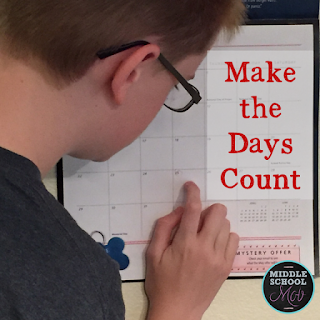 We're counting down to the last day of school, but how about we make the days count instead?