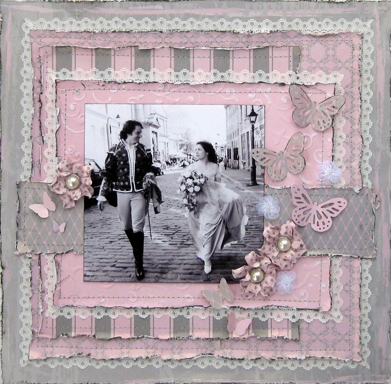 how to do a wedding scrapbook