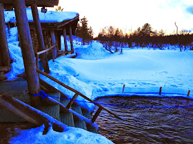 Winter Swimming Finland Arctic Circle